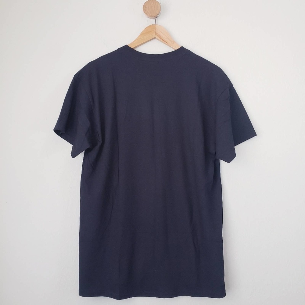 NEW Wu Tang Graphic Logo Black Yellow Crewneck  Band T-Shirt Top - Picture 6 of 8